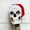 A, variant on DIANWUDG 12 Foot Skeleton Christmas Outfits Scarf And Santa Hat With DrawstringAdhesive For Heavy Secure 12 FT Skeleton Accessories For Christmas Decorations