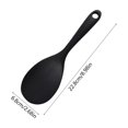 thumbnail image 3 of Non-Stick Silicone Rice Spoon Heat Resistant Kitchen Utensil for Rice Cooker, Food Grade Flexible Spatula with Hanging Hole, 3 of 6
