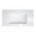 thumbnail image 2 of American Imaginations 32-in. W 1 Hole Ceramic Top Set In White Color - Overflow Drain Incl. AI-32490, 2 of 9