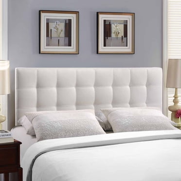 Modway Lily Tête de Lit en Similicuir Grand Lit, Plusieurs Couleurs