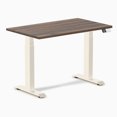 thumbnail image 1 of Desky Dual Mini Sit Stand Desk - Jarrah Legno / 40 x 24 inches / Wheat, 1 of 10