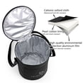thumbnail image 4 of TIMIFIS Lunch Boxs Round Lunch Box Bag Handheld Portable Lunch Bag With Rice Insulation Lunch Box Bag Thickened Aluminum Foil Insulation Bag New Home Essentials, 4 of 6
