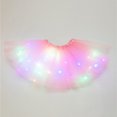 thumbnail image 2 of Women 3 Level Mesh Tulle Skirt Princess Skirt With LED Small Bulb Skirt, 2 of 9