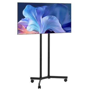 VEVOR TV Stand Mount, TV Cart Holds Up to 88 lbs for 32-65 Inch Screens