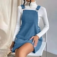 thumbnail image 1 of FcBaudy Camisole Sans Manches Robe Col en V, Robes d'Été pour Femmes, Robes pour Femmes Nouvelle Robe à Bretelles en Velours Côtelé Ample Robe à Bretelles pour Femmes, 1 of 7
