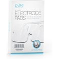 thumbnail image 3 of PurePulse TENS Electronic Pulse Massager Pads – 10-Pack of Premium, Self-Adhesive Replacement Electrode Pads Compatible with PurePulse and Most Other TENS Units (Total of 40 Pads), 3 of 4