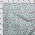 thumbnail image 3 of oneOone Polyester Spandex Light Green Fabric Asian Japanese Koi Fish With Wave Sewing Craft Projects Fabric Prints By Yard 56 Inch Wide, 3 of 4