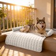 thumbnail image 3 of Washable Pet Bed Sofa Protector Mat with Soft Warm Cushion for Dogs and Cats Indoor Use, 3 of 5