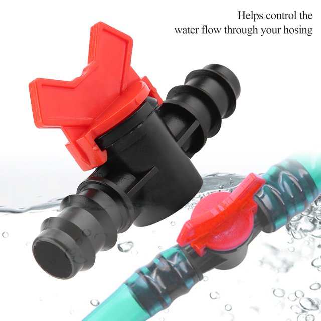 Hose Pipe Valve, Fish Hose Valve, Plastic Water 3 Sizes For Aquarium Fish