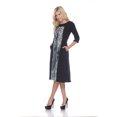 thumbnail image 2 of White Mark Women's Constance Midi Dress, 2 of 5
