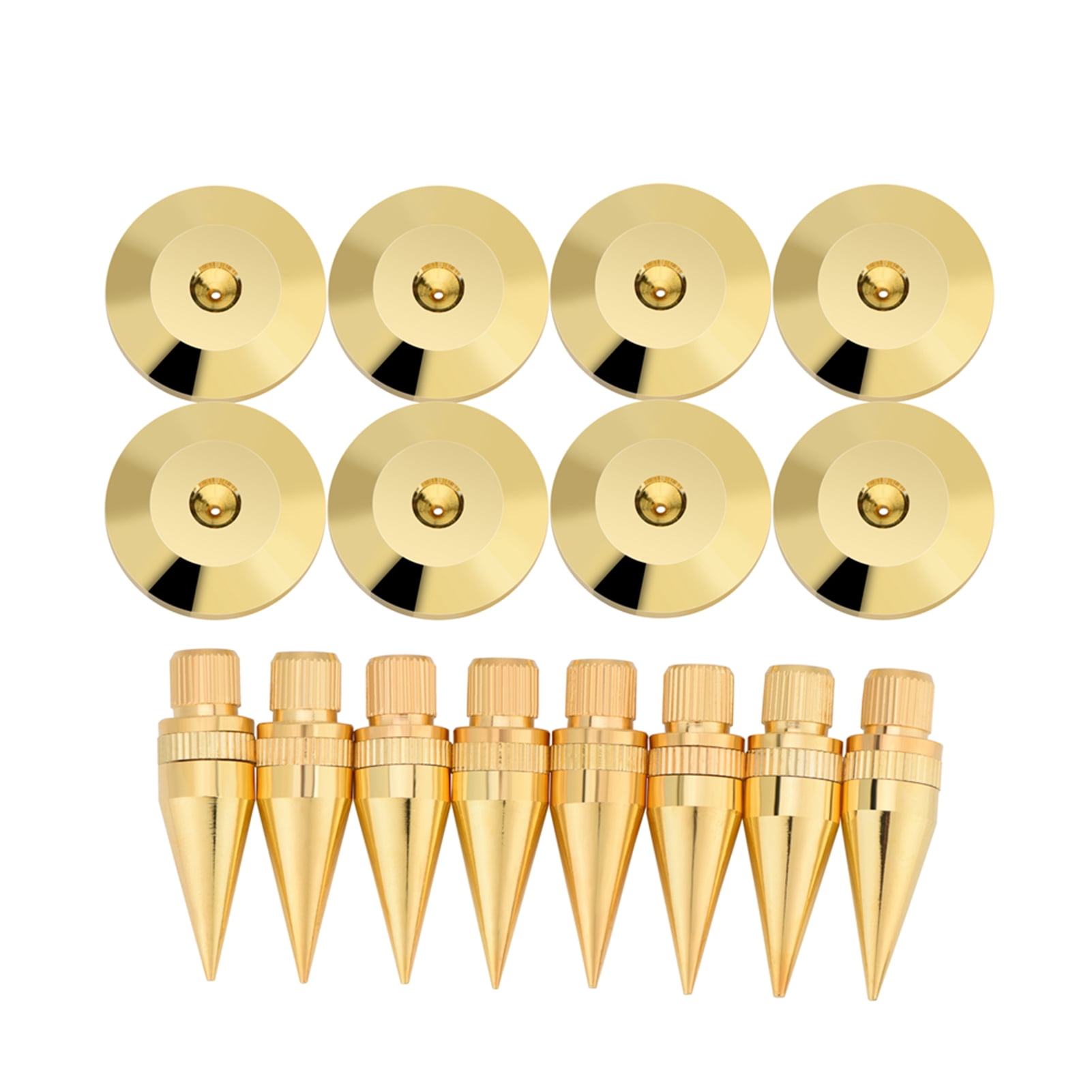 High-Grade Plating 6 X 36MM Speaker Base, Speaker Feet, For Speaker CD Dvd Player Turntable Recorder