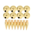 thumbnail image 1 of High-Grade Plating 6 X 36MM Speaker Base, Speaker Feet, For Speaker CD Dvd Player  Turntable Recorder, 1 of 8