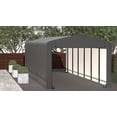 thumbnail image 2 of ShelterTube Wind and Snow-Load Rated Garage, 10x27x8 Gray, 2 of 7