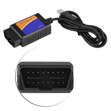 Câble de Diagnostic Connecteur USB pour Voiture V1.5 OBD2 Interface de Câble de Diagnostic Numériseur ABS Prend en Charge Tous les Protocoles OBD II