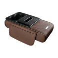 thumbnail image 4 of DYNWAVECA Car Armrest Box Mat Auto Interior Accessories Arm Rest Storage Box Console Organizer Car Organizer Front Seat for Trucks coffee, 4 of 10