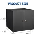 thumbnail image 3 of Kojooin Metal Printer Cabinet with File Storage, Mobile 3D Printer Stand with 2 Doors and Adjustable Shelf, Under Desk File Cabinet for Home Office, 3 of 8