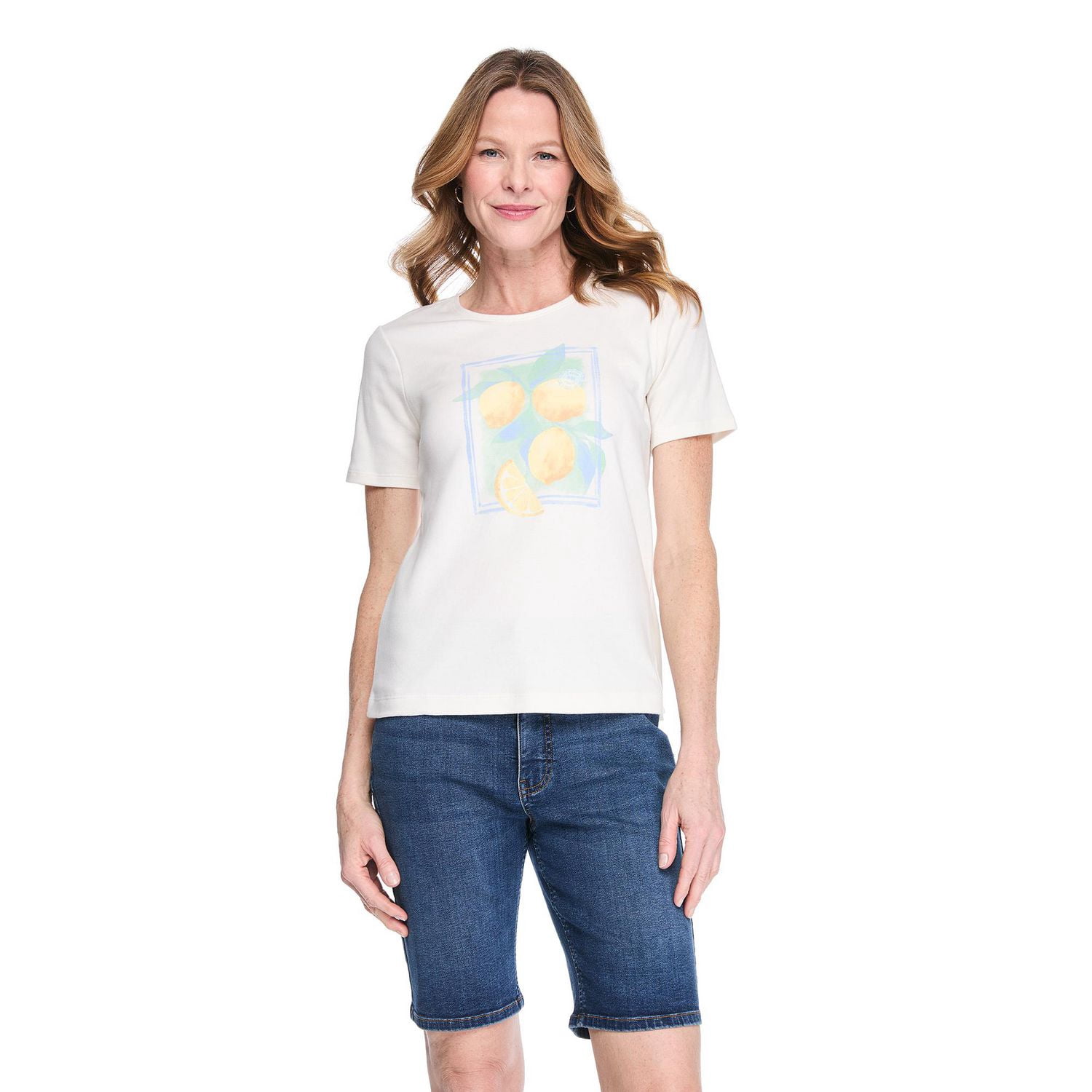 T-shirt à imprimé graphique Iyla pour femmes
