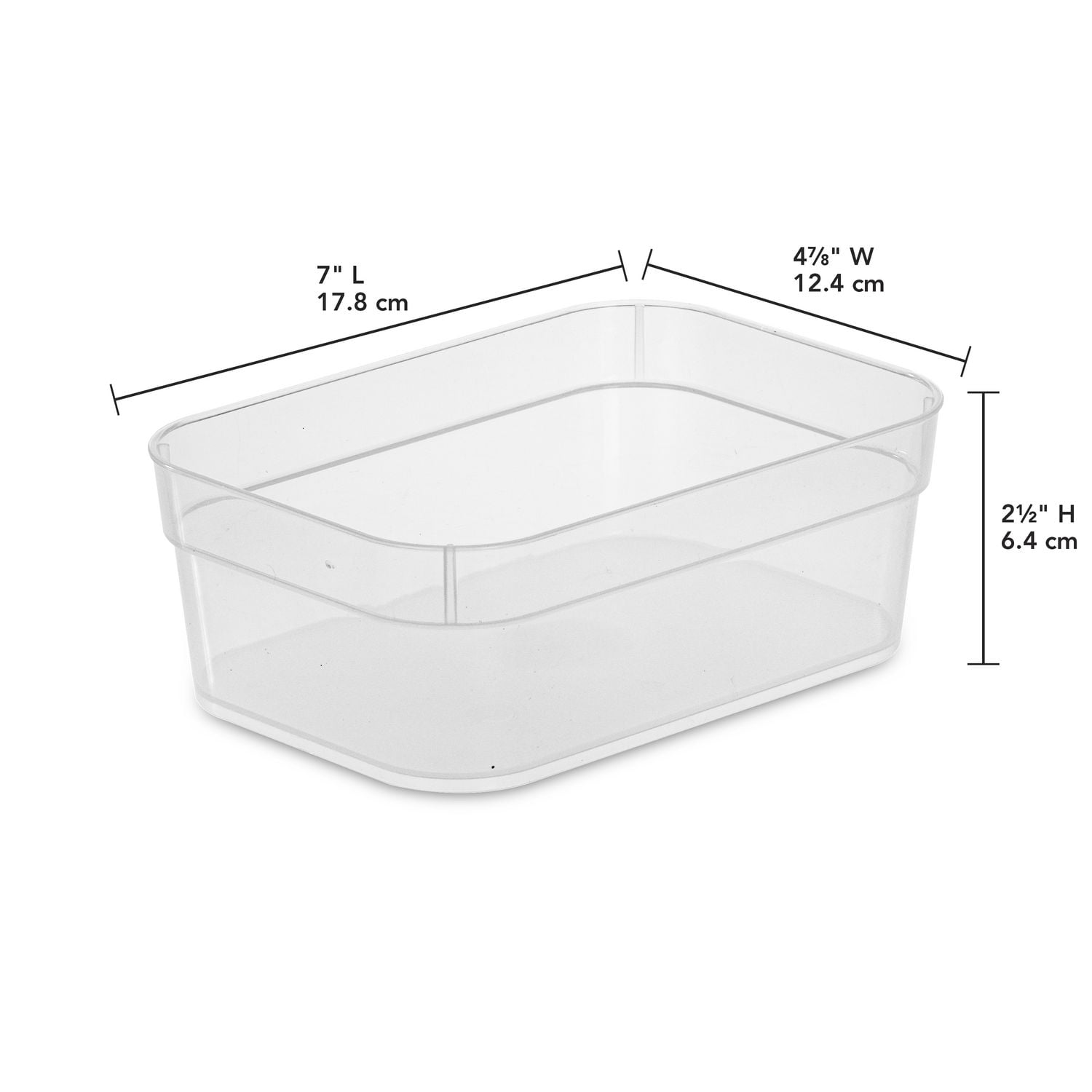 Ensemble de 3 Plateaux de Stockage Moyens de Sterilite
