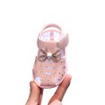 thumbnail image 3 of Faithtur Summer Infant Soft Soled Squeaky Shoes Baby Sandals Princess Shoes, 3 of 9