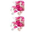 thumbnail image 2 of mmirethe 400pcs Polyester Silk Rose Petals Add Beauty To DIY Environmentally Friendly rose red assortedcolor 2Set, 2 of 6