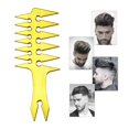 thumbnail image 3 of Men's Hairstyling Combs Hairdressing for Slicked Back Hairstyle Golden, 3 of 8