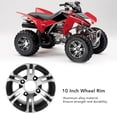 thumbnail image 3 of ATV Wheel Rim Aluminum Alloy ATV Wheel Rim 10 Inches Go Karts Accessory for Diy Atvs Go Karts Off Road Vehicles and Quad Bikes, 3 of 7