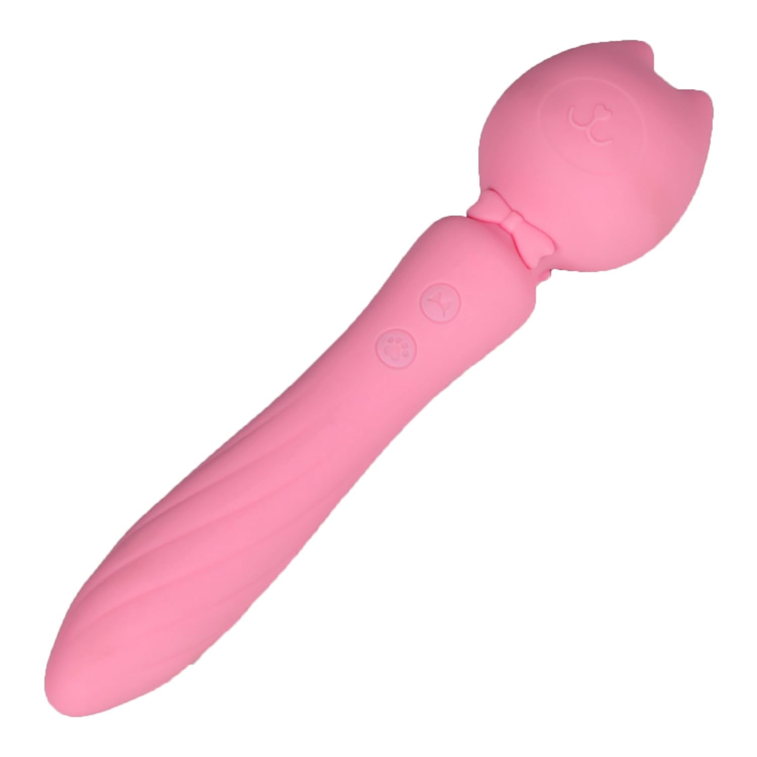 10 speed powerful handheld electric back massager, powerful personal treatment massager, used for exercise recovery, muscle soreness, and body pain,pink