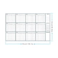 thumbnail image 2 of Large Undated Reusable Wall Calendar Planner For Home School Organization And Academic Scheduling, 2 of 6