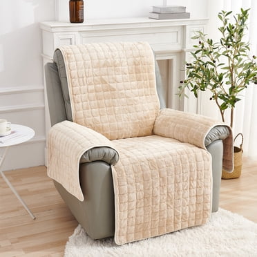 Birdeem Recliner Chair Cover,Non Slip Recliner Sofa Cover with Elastic Straps,Furniture Protector for Living Room,Washable Stretch Sofa Cover,Universal Fit for Most Recliners and Sofas