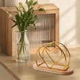 thumbnail image 4 of Birdeem Outdoor Kitchen Packages, Table Napkin Rack Modern Metal Napkin Rack for Kitchen Tables and Countertops Cocktail Napkin Rack for Indoor and Outdoor Use, Metal Outdoor Table, 4 of 6