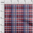 thumbnail image 1 of oneOone Viscose Chiffon Fabric Madras Check Fabric Prints By Yard 42 Inch Wide, 1 of 3