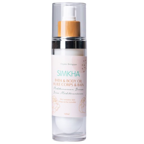 SIMKHA beauty Vegan and organic massage Bath& body oil- Désirée