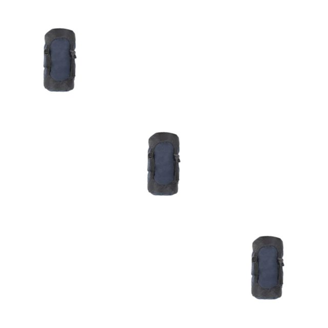 QualitChoice Sac de Compression à Cordon 1/2/3/5 Sac de Rangement pour Accessoires de Camping Randonnée Escalade Bleu Foncé/TG 3 Pcs