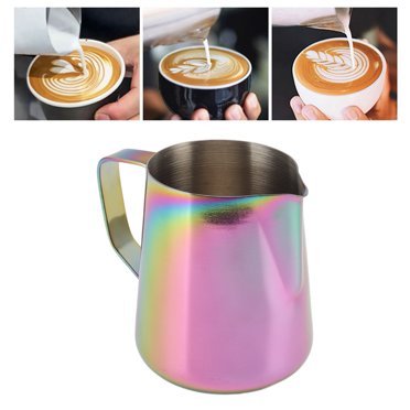 Milk Frother Pitcher,Milk Frothing Pitcher Stainless Milk Pitcher Stainless Steel Milk Frothing Pitcher Extended Durability