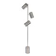thumbnail image 1 of Sagebrook Home Metal 63" 3 Light Floor Lamp, Silver - Kd, 1 of 1