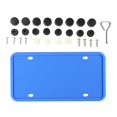 thumbnail image 1 of Miulika Silicone Covers Rust Rubber w/ Drainage Holes Auto Blue 2pcs, 1 of 9