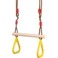 thumbnail image 1 of Monkey Bar Set, Adjustable Height Swing Bar for Backyard Playground Equipment, Multifunctional Swing Suitable for Both Children and Adults, 1 of 8