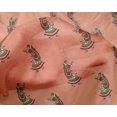 thumbnail image 4 of oneOone Silk Tabby Fabric Women Block Print Fabric By The Yard 42 Inch Wide, 4 of 4