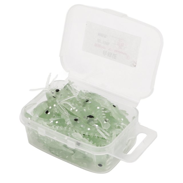 Fishing Lures,50pcs 3cm Luminous Fishing Artificial Bait Lures Soft Luminous Lure Optimal Efficiency
