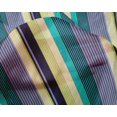 thumbnail image 3 of oneOone Silk Tabby Fabric Multicolor Stripe Printed Fabric 1 Yard 42 Inch Wide, 3 of 3