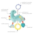 thumbnail image 2 of Infantino Pull & Shake Jittery - Dinosaur, 2 of 9