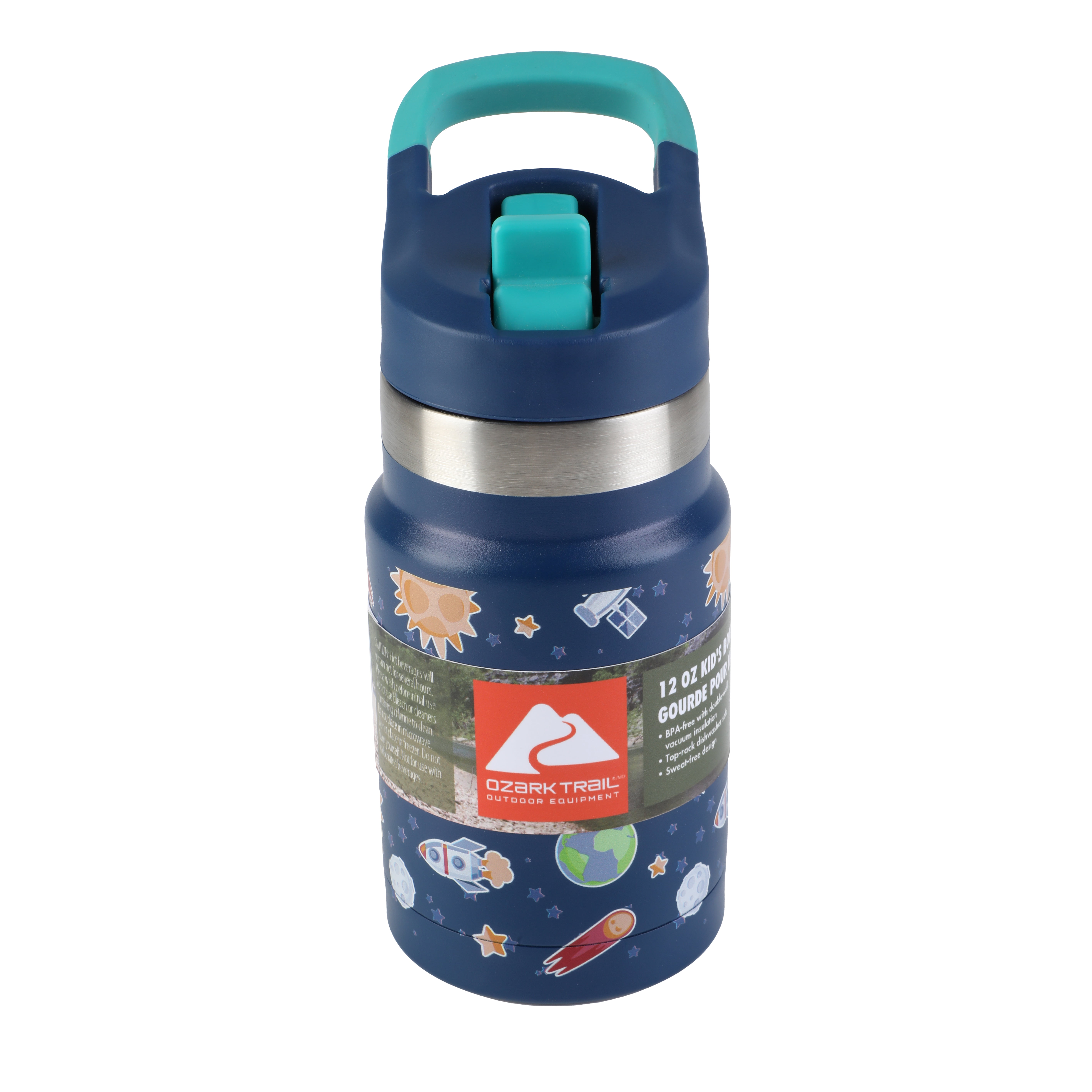 Ozark Trail 12oz Kid's Bottle, Space, 1 Piece