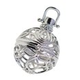 thumbnail image 1 of pitrice Perles Cage Charmes Médaillon Pendentif Paramètres pour Collier de Bricolage Lotus, 1 of 9