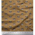 thumbnail image 1 of Soimoi Polyester Crepe Fabric Camera Shirting Decor Fabric Printed Yard 42 Inch Wide, 1 of 3