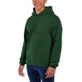 thumbnail image 4 of Jerzees Chandail à Capuchon en Molleton pour Homme, Vert Forêt, Petit, 4 of 4