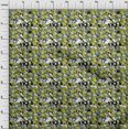 thumbnail image 4 of oneOone Polyester Spandex Light Green Fabric Asian Japanese Koi Fish Sewing Material Print Fabric by The Yard 56 Inch Wide, 4 of 4