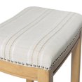 thumbnail image 3 of Warren Rustic Striped Counter Stool, 3 of 4