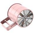 thumbnail image 3 of Amerteer Stainless Steel Flour Sieve Handheld Powder Flour Mesh Sifter, Flour Sifter with Hand Press Design,Kitchen Baking Tool for Baking-2 Cup, 3 of 6