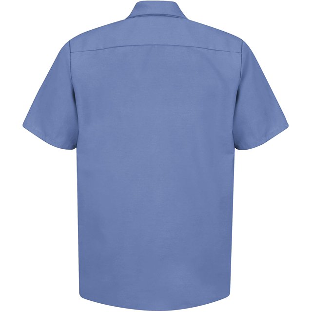Red Kap Men's Industrial Short Sleeve Work Shirt