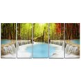 thumbnail image 1 of Design Art Huai Mae Kamin Waterfall Canvas Print, 1 of 3